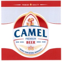CAMEL PREMIUM BIER BIERE BEER BIRRA BEER BREWED FROM NATURAL INGREDIENTS