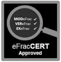 MODeFrac VEReFrac ExeFrac eFracCERT Approved