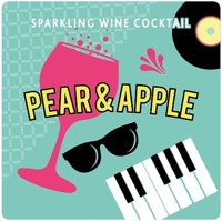 SPARKLING WINE COCKTAIL PEAR & APPLE