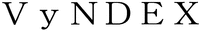 VyNDEX