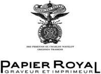 ARBORES PRO REGENT LABORANT VIVE L’EMPEREUR ARS PERENNIS EX CHARLES MAVELOT ORIGINEM TRAHENS PAPIER ROYAL GRAVEUR ET IMPRIMEUR