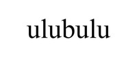 ulubulu
