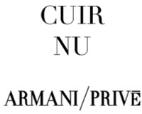 CUIR NU ARMANI/PRIVE