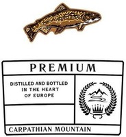 PREMIUM DISTILLED AND BOTTLED IN THE HEART OF EUROPE CARPATHIAN MOUNTAIN