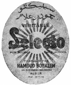 VÉRITABLE Selecto PUR SUCRE SANS ALCOOL HAMOUD BOUALEM