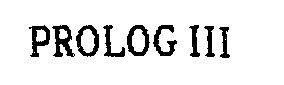 PROLOG III