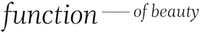 function-of beauty