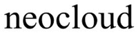 neocloud