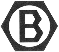 B