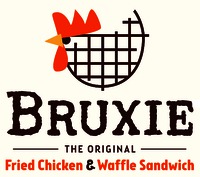 BRUXIE THE ORIGINAL Fried Chicken & Waffle Sandwich