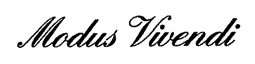 Modus Vivendi