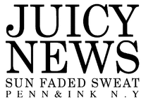 JUICY NEWS SUN FADED SWEAT PENN & INK N. Y