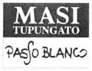 MASI TUPUNGATO PASSO BLANCO