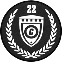 22 C