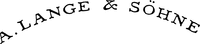A. LANGE & SÖHNE