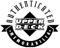 AUTHENTICATED MEMORABILIA UPPER DECK