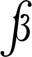 The mark consists of German characters which are double S