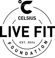C CELSIUS. LIVE FIT FOUNDATION EST. 2024