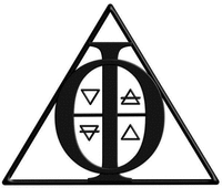  The large symbol of a capital letter, 