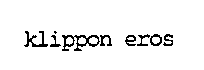 klippon eros