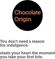 Chocolate Origin You don't need a reason for indulgence. steals your heart the moment you take your first bite.