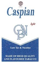 I.T.C. Caspian CPN light Low Tar & Nicotine MADE OF HIGH QUALITY AND FLAVOURED TABACCO