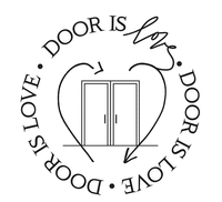 DOOR IS love DOOR IS LOVE DOOR IS LOVE