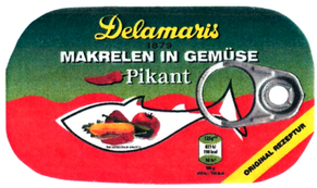 Delamaris 1879 MAKRELEN IN GEMÜSE Pikant