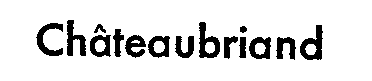 Châteaubriand