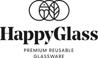 HappyGlass PREMIUM REUSABLE GLASSWARE