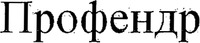 PROFENDER (Cyrillic)
