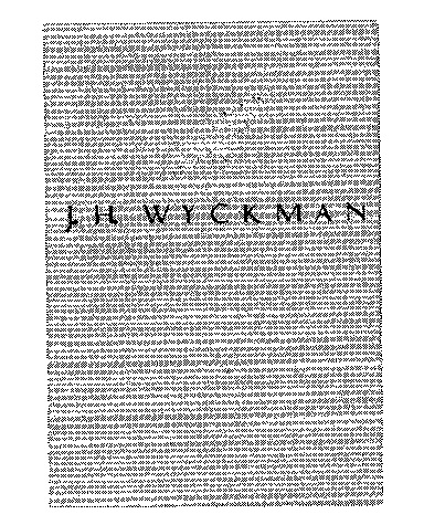 J. H. WYCKMAN