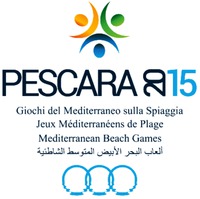 PESCARA 2015 Giochi del Mediterraneo sulla spiagga Jeux Méditerranéens de Plage Mediterranean Beach Games