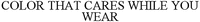 COLOR THAT CARES WHILE YOU WEAR