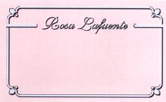 Rosa Lafuente