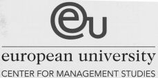 eu european university CENTER FOR MANAGEMENT STUDIES