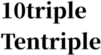 10triple Tentriple