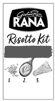 Giovanni Rana RANA Risotto Kit 1. 2. 3.