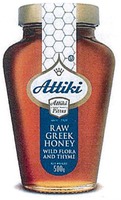 Attiki Pittas RAW GREEK HONEY WILD FLORA AND THYME