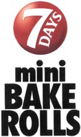 7 DAYS mini BAKE ROLLS