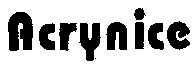 Acrynice