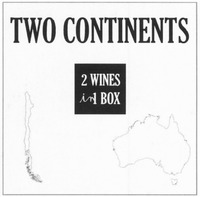 TWO CONTINENTS 2 WINES in 1 BOX