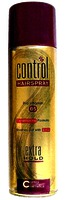 X control HAIRSPRAY Pro-Vitamin B5 Conditioning Formula Brushes out with Ease extra HOLD Control Cosmetics