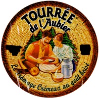 TOURRÉE de l'Aubier Le Fromage Crémeux au goût boisé