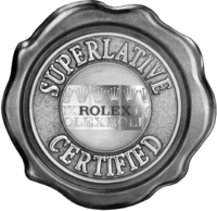 ROLEX SUPERLATIVE CERTIFIED