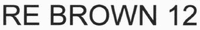 RE BROWN 12