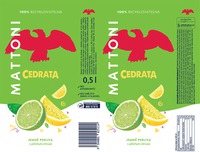 MATTONI CEDRATA JEMNĚ PERLIVÁ s příchuti citrusů