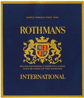ROTHMANS INTERNATIONAL