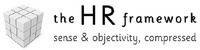 the HR framework sense & objectivity, compressed