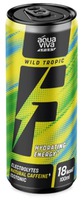 AQUA VIVA SPORT WILD TROPIC F HYDRATING ENERGY ELECTROLYTES NATURAL CAFFEINE ISOTONIC